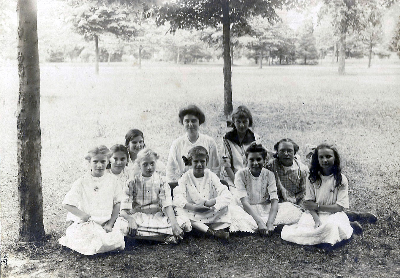 Sunday School Picnic at Knight Park, Collingswood, New Jersey, June 1914