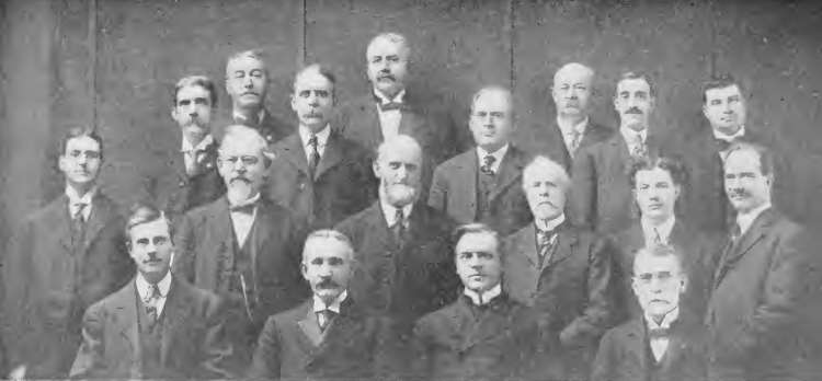 Centenary Methodist Episcopal Church Official Board, 1909