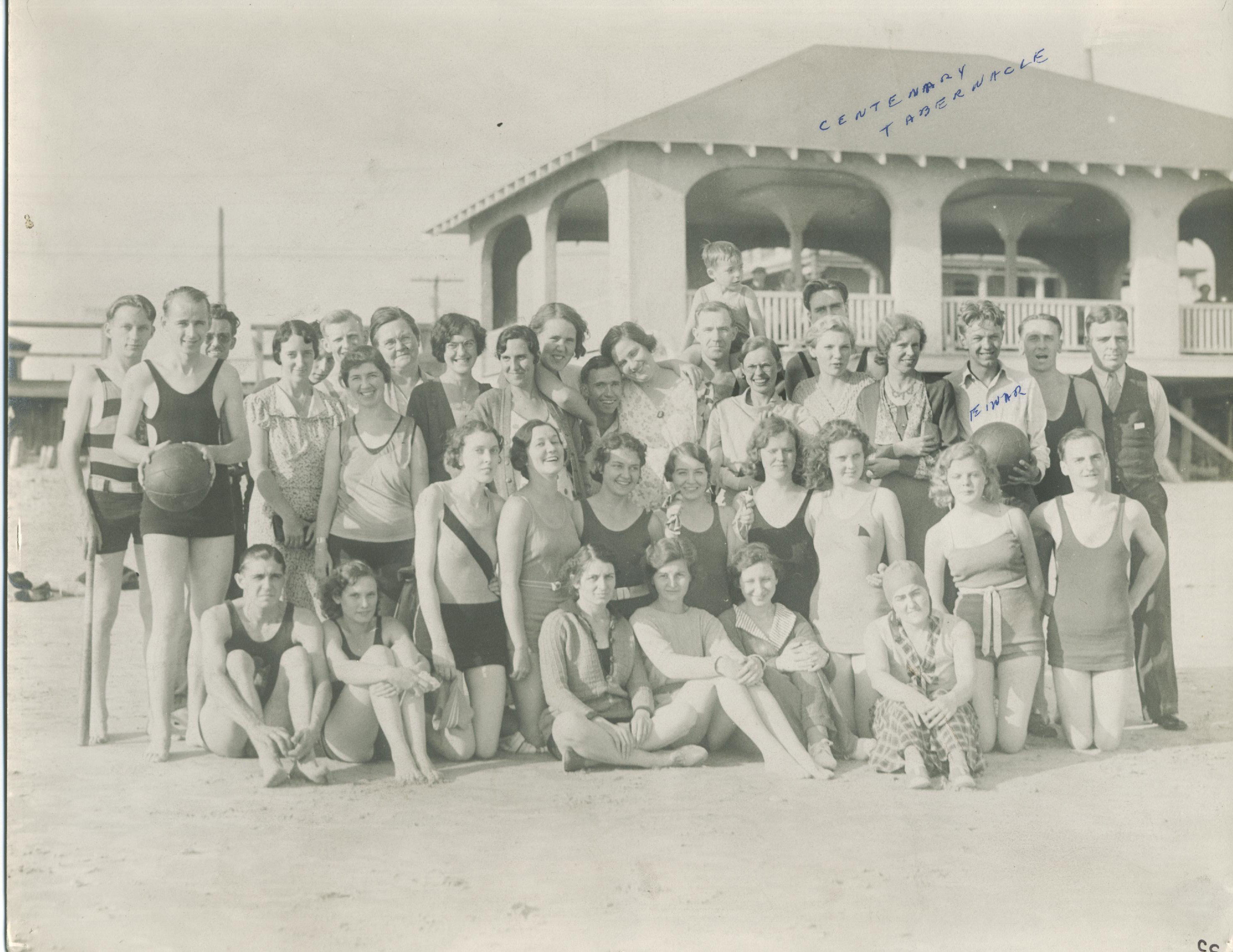 Centenary-Tabernacle Shore Excursion, undated photo circa 1930s