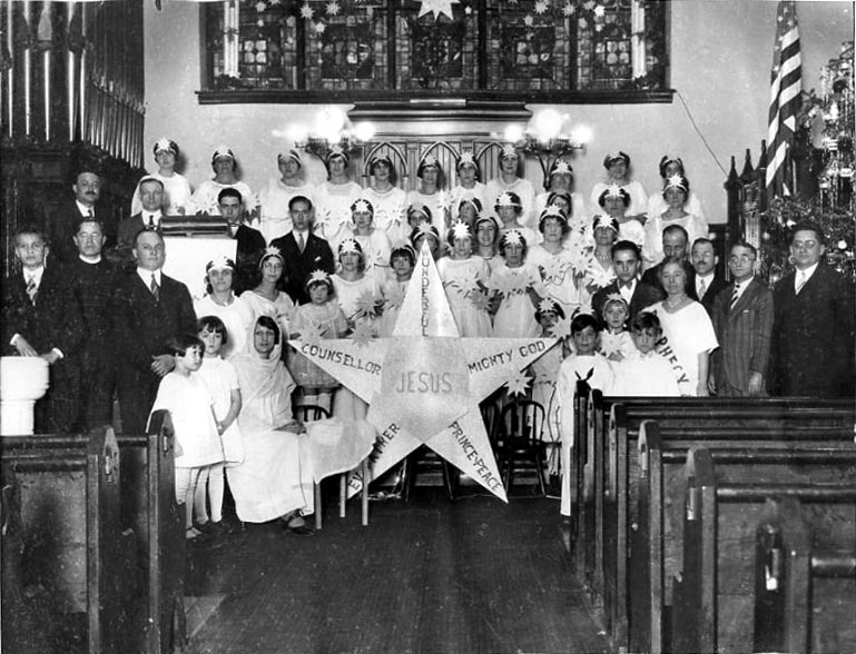 Epiphany Evangelical Lutheran Church 1929 Christmas Pageant — The Prophet's Star