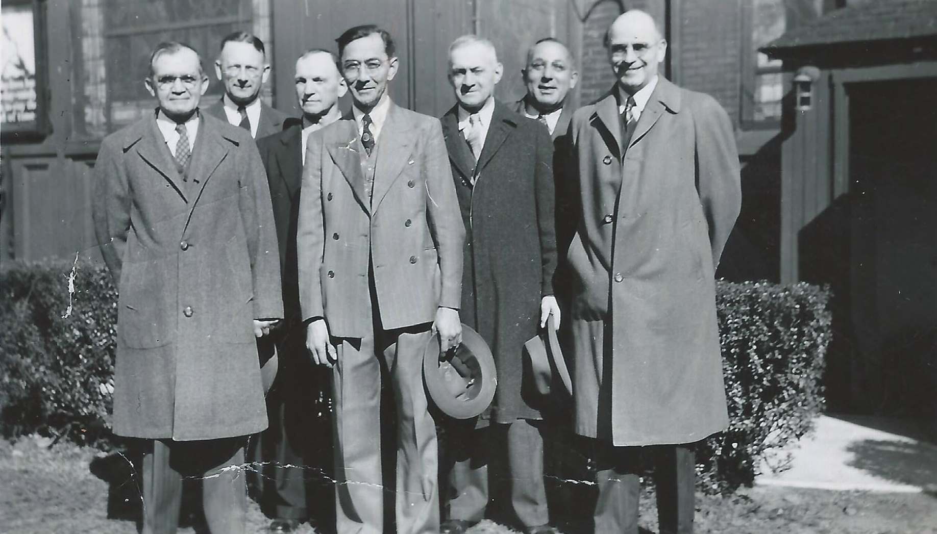 Epiphany Evangelical Lutheran Church elders, 1930s–1940s, including Walter A. Boyer