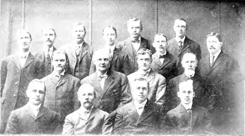 Fairview Methodist Episcopal Church Official Board, 1909
