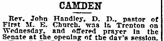 Camden - Philadelphia Inquirer, February 18, 1900