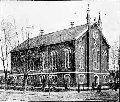 Third Street Methodist Episcopal Church, dedicated September 1, 1869