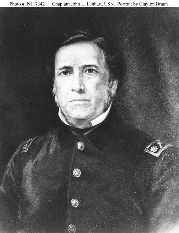 Documents relating to Rev. John L. Lenhart, U.S. Navy Chaplain