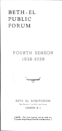 Hebrew Graduation Class, 1938