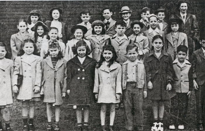 Hebrew School Honor Pupils, 1947