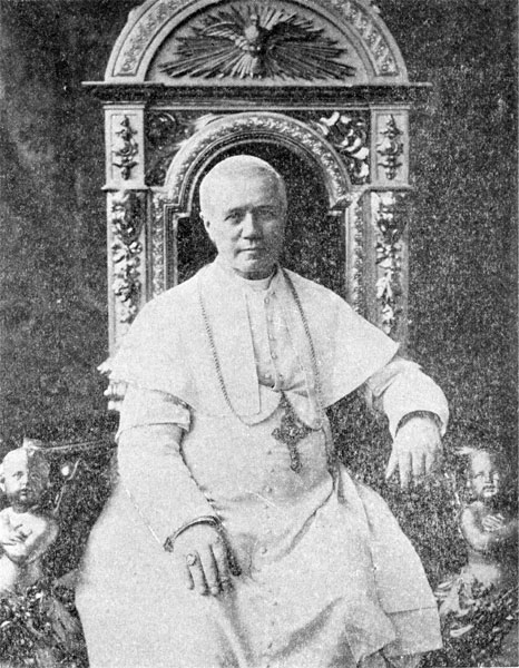 His Holiness, Pope Pius X