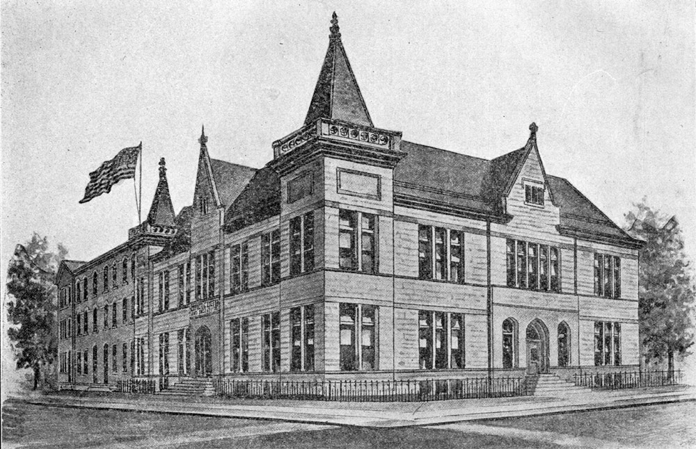 Lyceum and Parochial School Buildings, Church of the Immaculate Conception, Camden