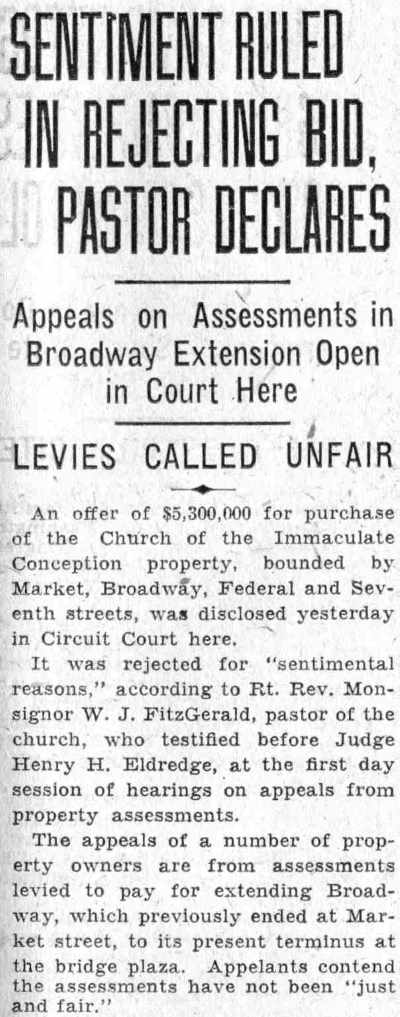Camden Courier-Post, June 11, 1932, article section