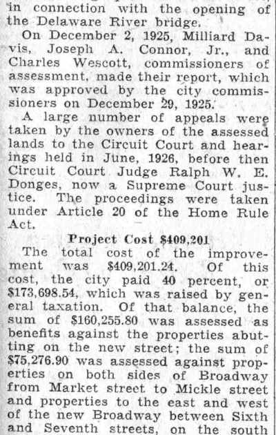 Camden Courier-Post, June 11, 1932, article section continued