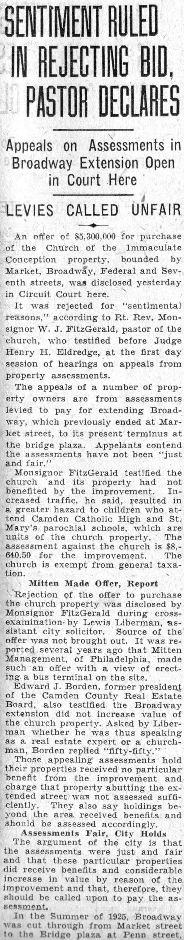 Camden Courier-Post, June 11, 1932