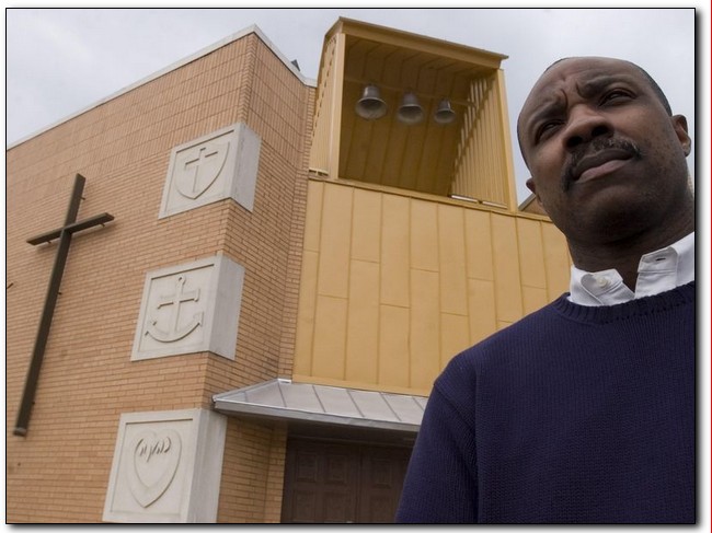 The Rev. Britt A. Starghill, pastor of Kaighn Avenue Baptist Church