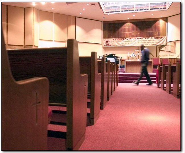 The Rev. Britt A. Starghill at Kaighn Avenue Baptist Church