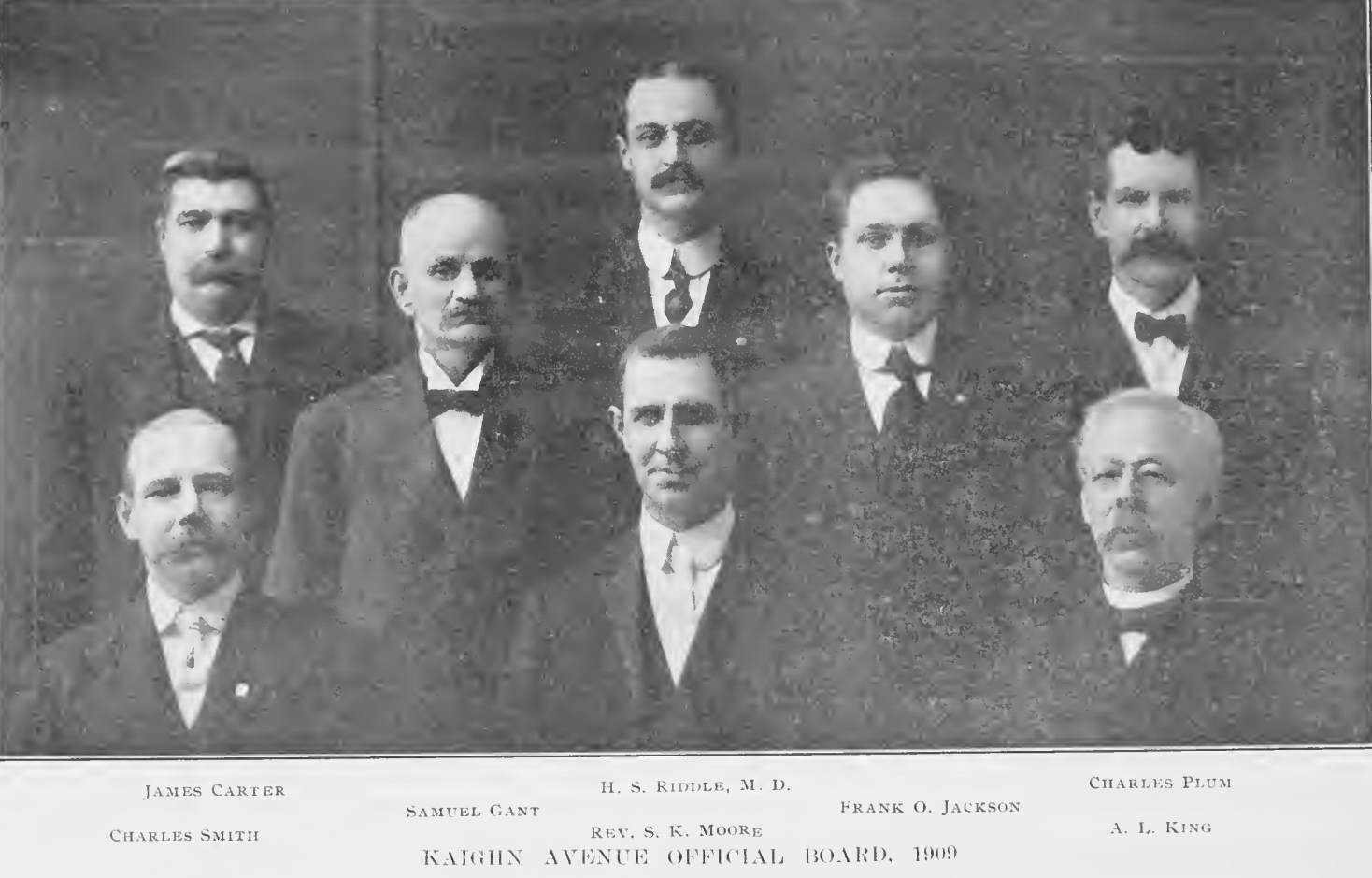 Official Board of Kaighn Avenue Methodist Episcopal Church, 1909