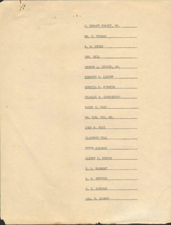 North Baptist Church, January 8, 1939, page 3