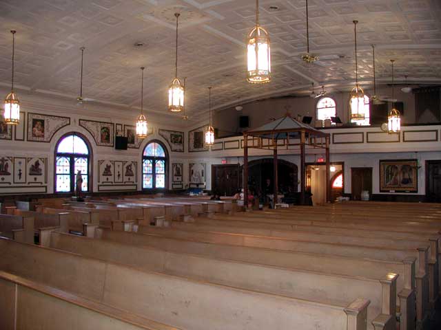 Inside the Mount Carmel Church