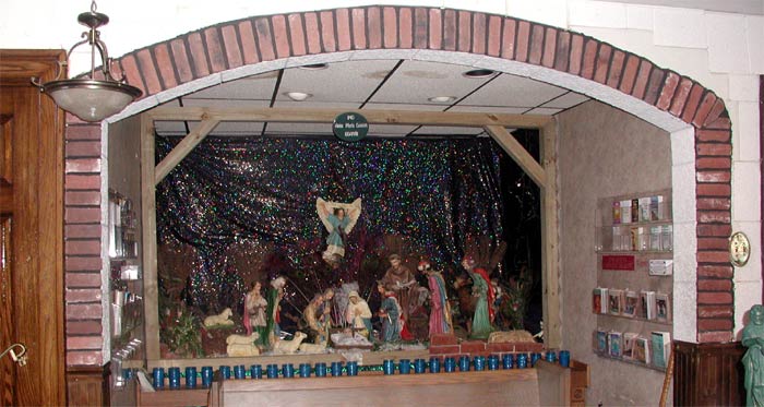 Inside the Mount Carmel Church