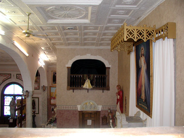 Inside the Mount Carmel Church