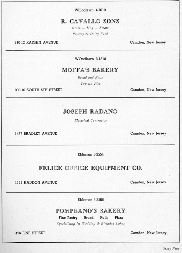 Advertisement page 69