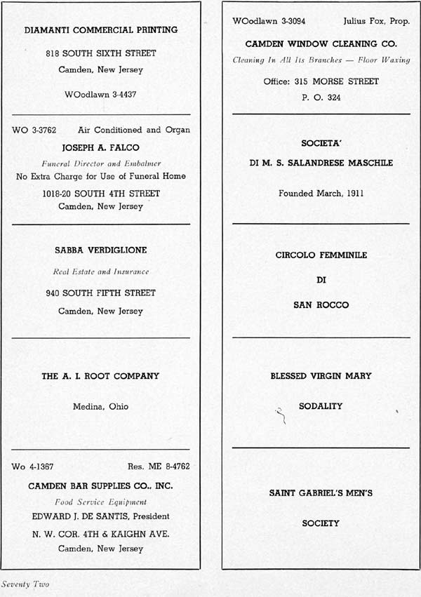 Advertisement page 72
