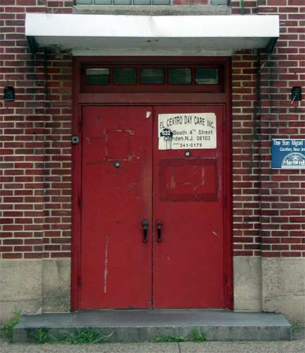 San Miguel School and El Centro Day Care Cornerstone. Built in 1952.