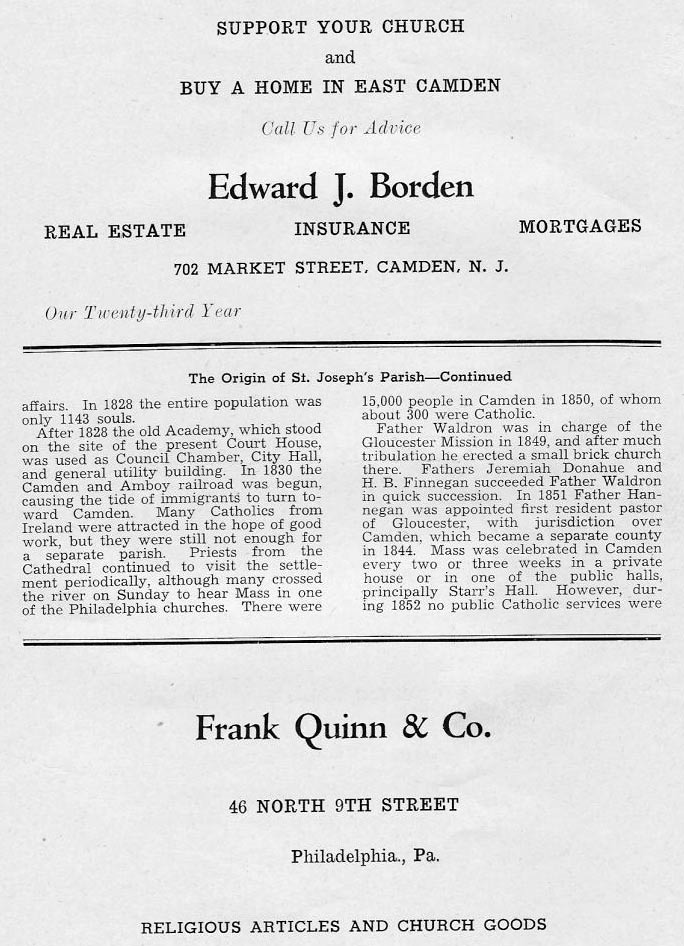Golden Jubilee Year Book, page 19 — History continued