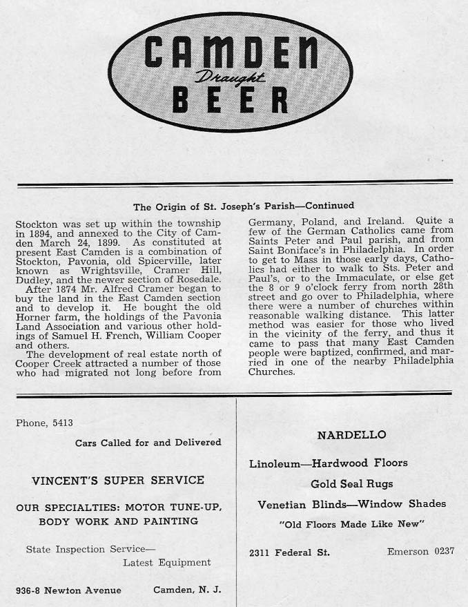 Golden Jubilee Year Book, page 27 — Origin continued