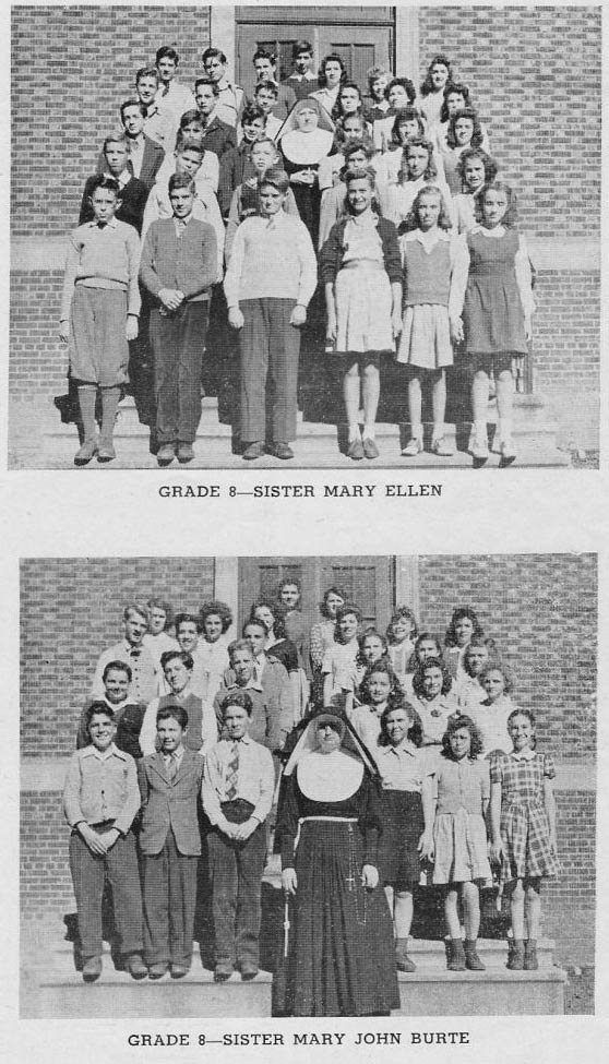 Golden Jubilee Year Book, page 39 — St. Joseph's School students