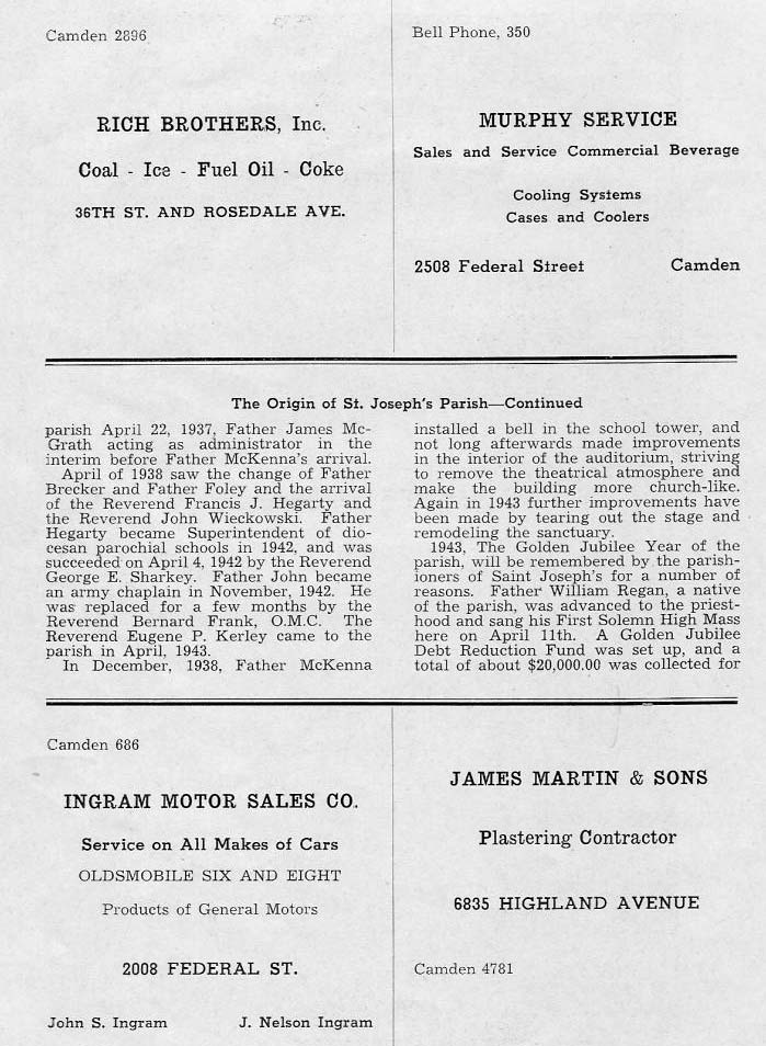 Golden Jubilee Year Book, page 46