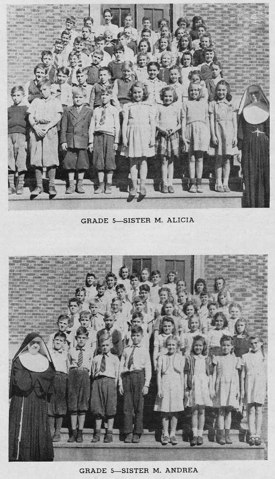 Golden Jubilee Year Book, page 47 — St. Joseph's School students
