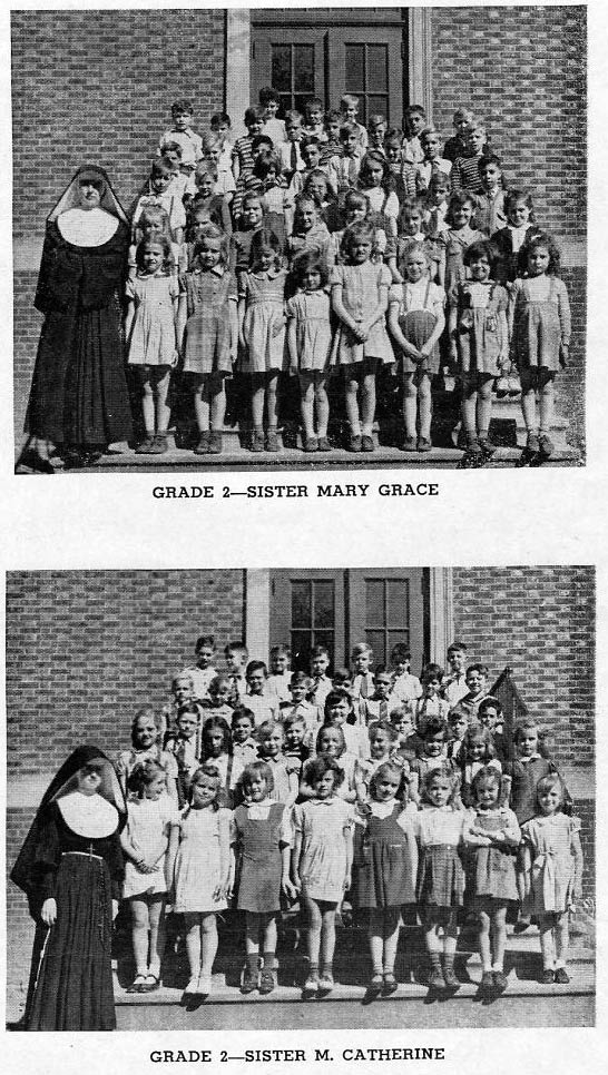 Golden Jubilee Year Book, page 53 — St. Joseph's School students