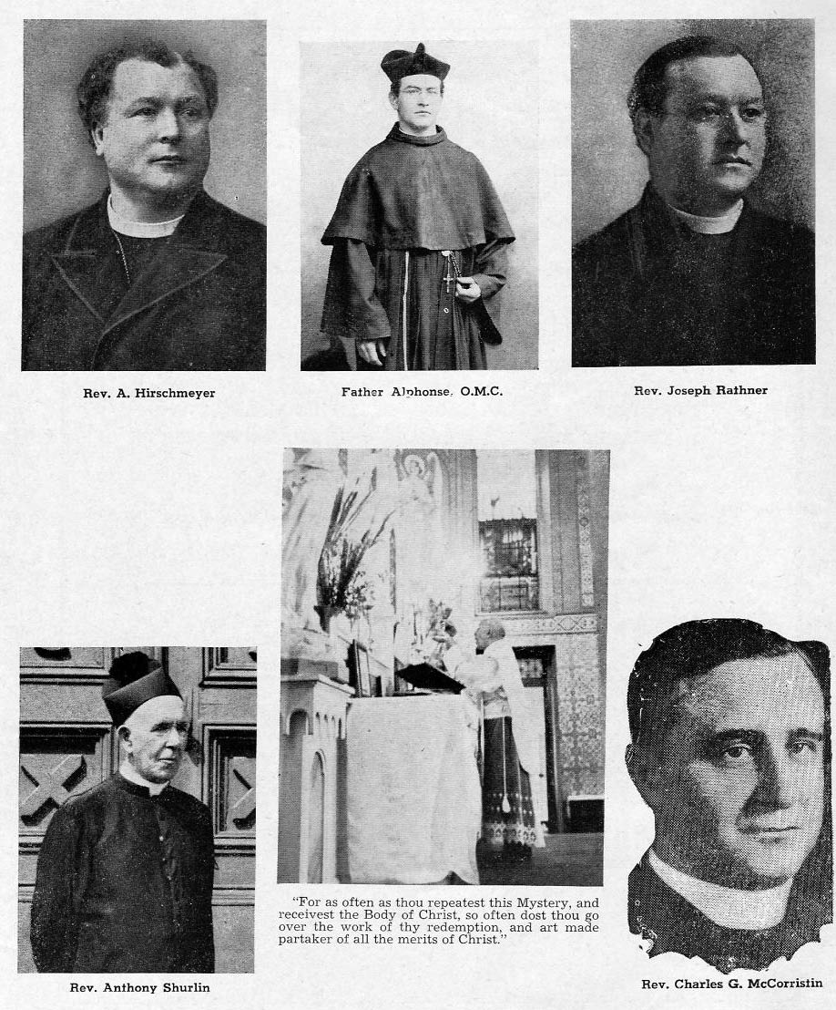 Pastors of St. Joseph's, Golden Jubilee Year Book page 59
