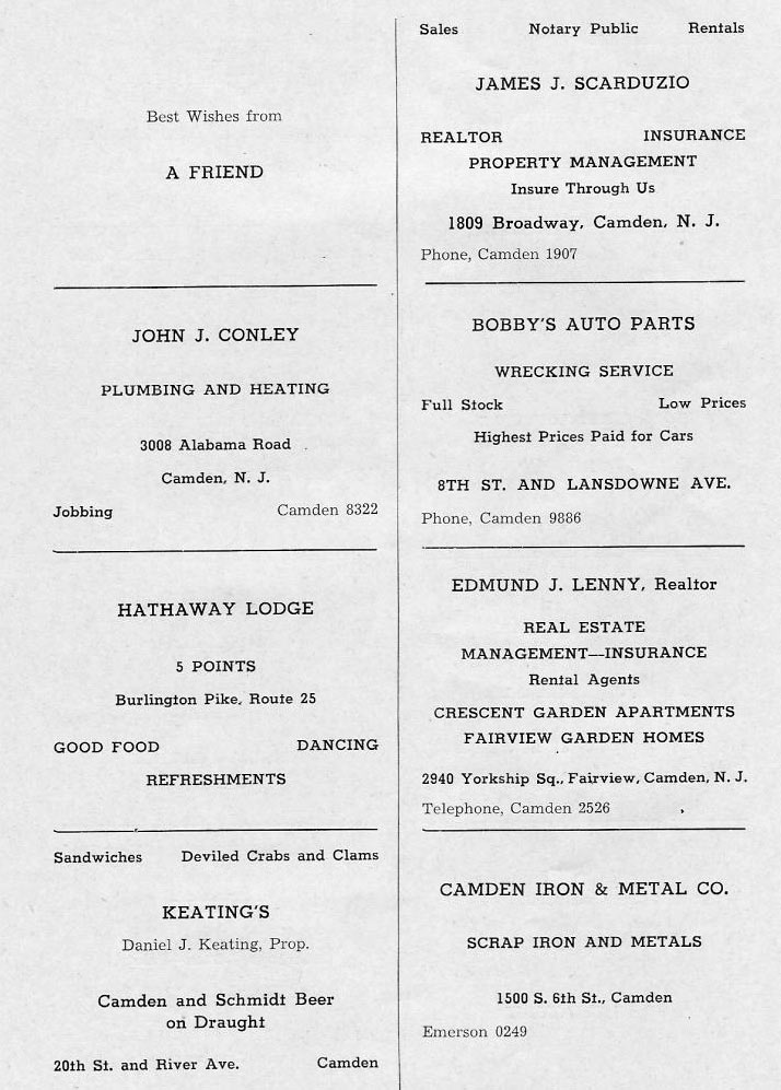 Golden Jubilee Year Book, page 65