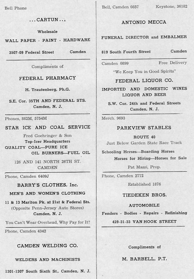 Golden Jubilee Year Book, page 68