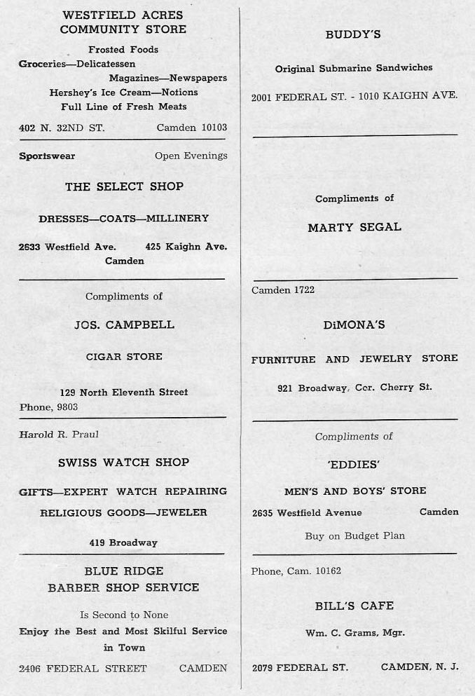 Golden Jubilee Year Book, page 70