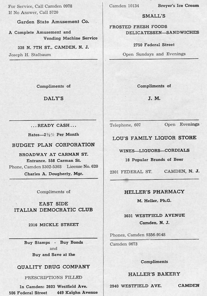 Golden Jubilee Year Book, page 71