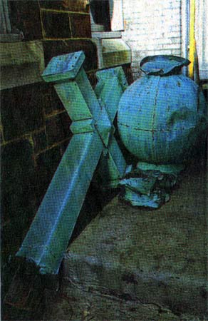 St. Joseph's Church detail, Camden NJ, December 2003