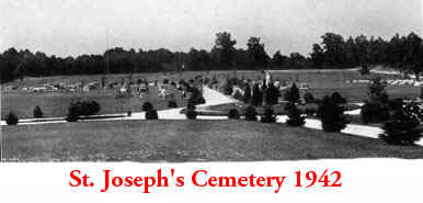 St. Joseph Cemetery entrance gate