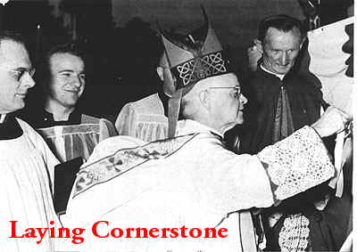 St. Joseph High School cornerstone laying ceremony