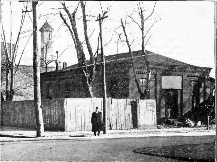 Tabernacle Methodist Episcopal Church first building, built in 1860