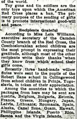 Parkside students sending Christmas gifts overseas, October 1936 — photo 3