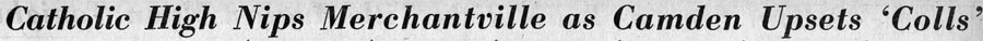 Camden Courier-Post, February 23, 1938 — Camden Catholic High School