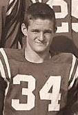 Jerry Flannigan, #34, End — 1961 CCHS football