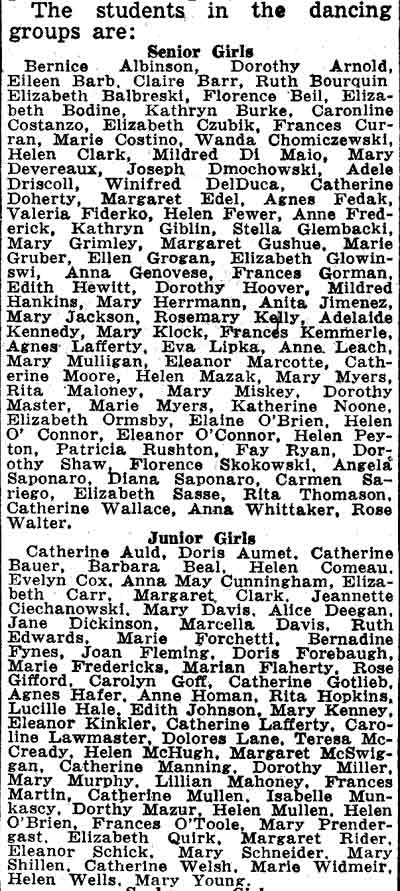 Camden Courier-Post, February 23, 1938 — Countess Maritza, Camden Catholic High School