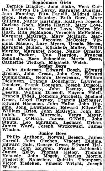 Camden Courier-Post, February 23, 1938 — Countess Maritza, Camden Catholic High School