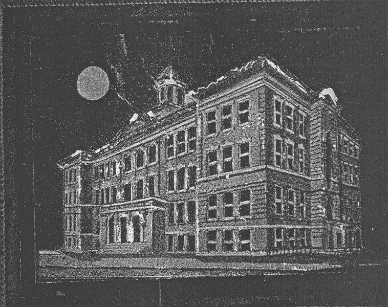 Cover of the 1910 Camden Manual Training and High School Class Day graduation exercises program