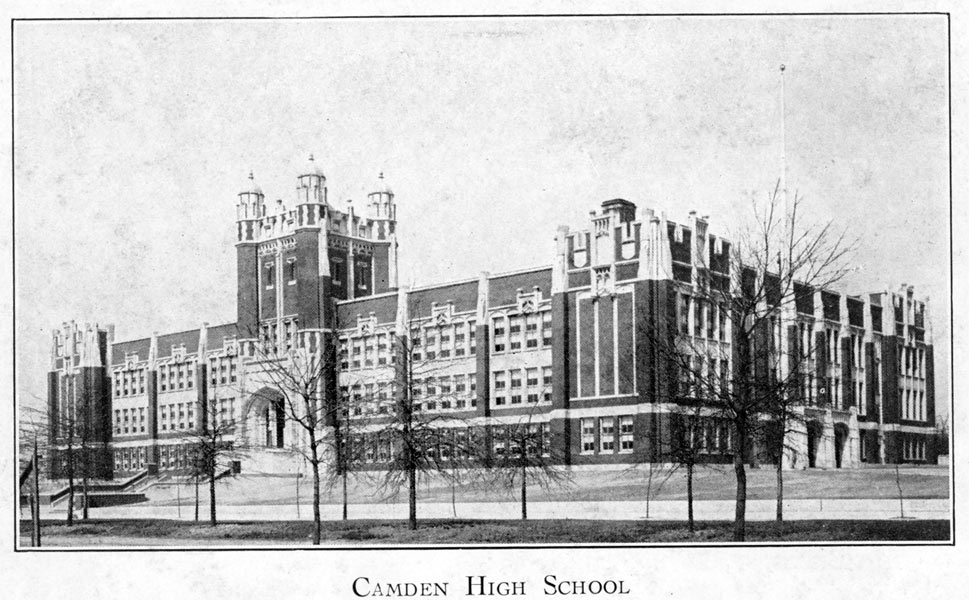 Camden High School 1923 yearbook page 2