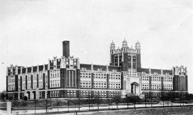 Camden High School building, 1926