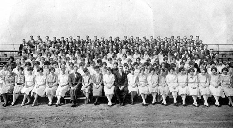 Class of 1926 panoramic photograph